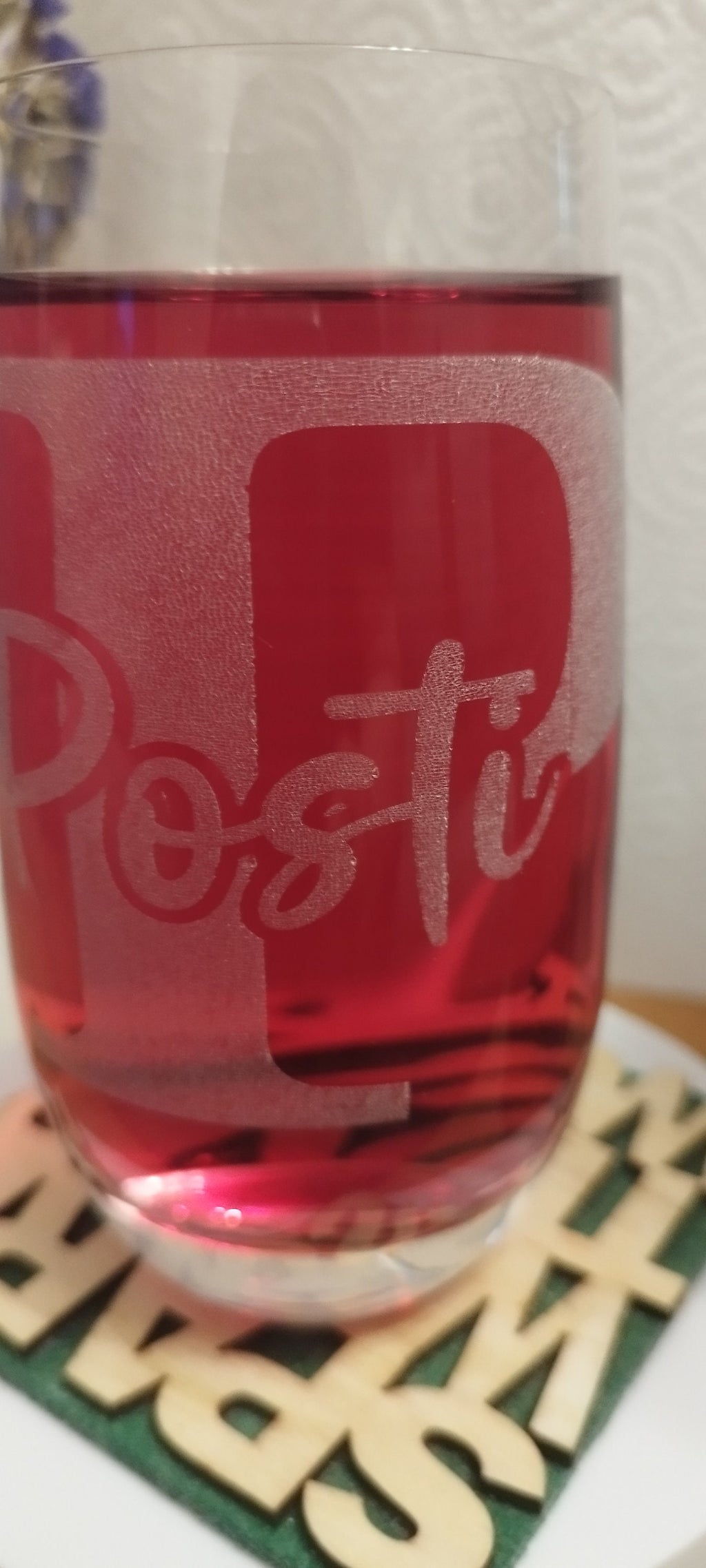 Personalisiertes Trinkglas mit Gravur, individueller Name & Design, Geschenk für jedes Alter, Weihnachtsgeschenk, Geburtstagsgeschenk