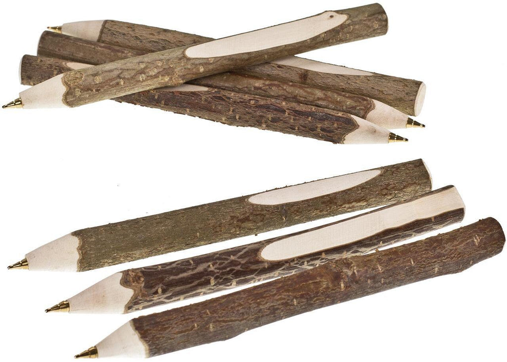 Ast Kugelschreiber,  personalisiert mit Namen,  Haselnussholz, wechselbare Miene, Naturprodukt, wie gewachsen, Art-Nr. ST1