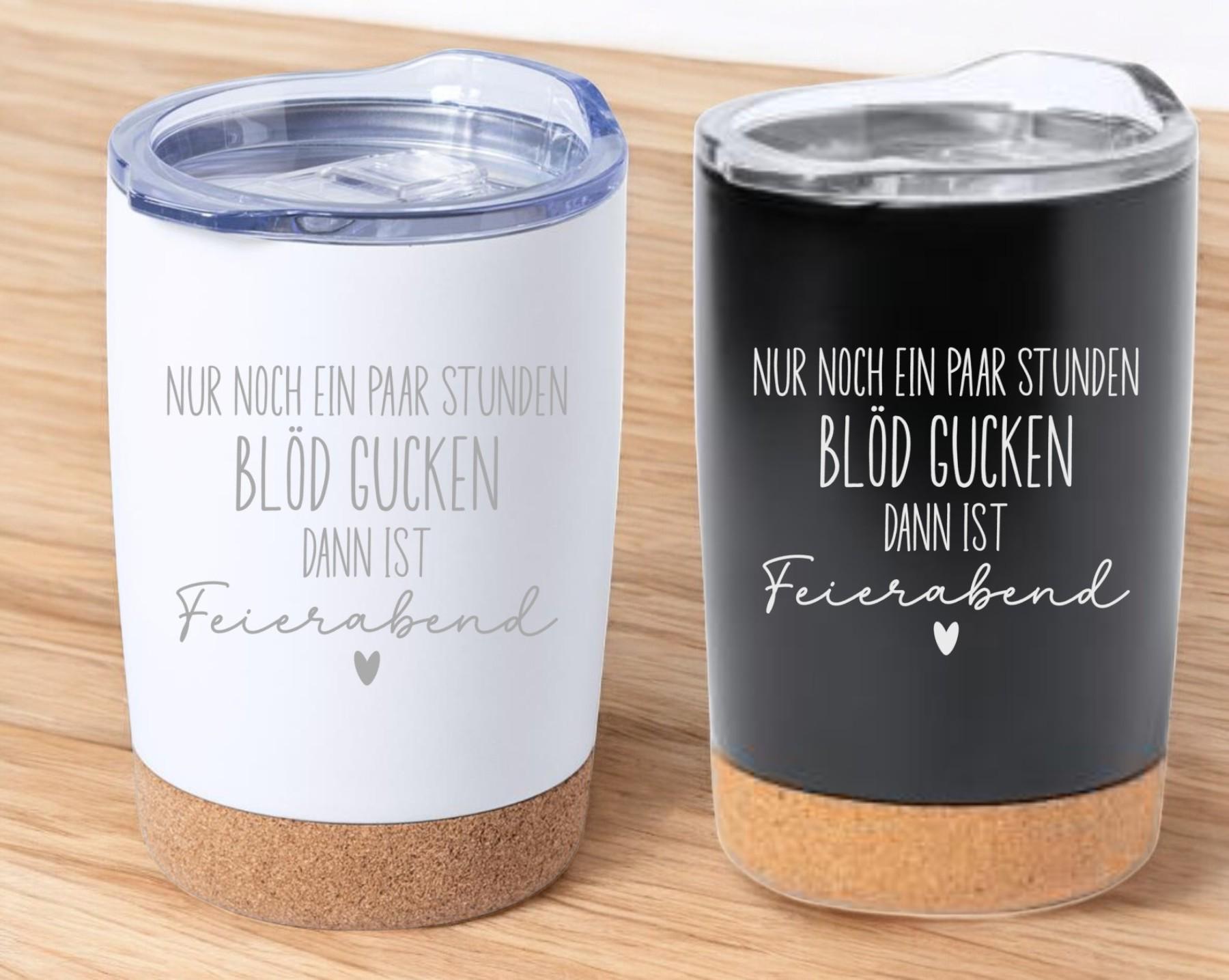 Thermobecher mit frechen Spruch, Tasse mit Spruch, Kaffeebecher, auf Wunsch mit Namen, Geschenk für Freundin, für unterwegs, Art.Nr. TB-15