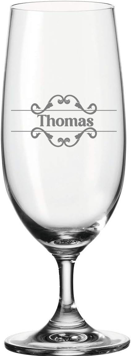 Bierglas, Biertulpe, mit Gravur, personalisiert, mit Namen, Geschenk für Biertrinker