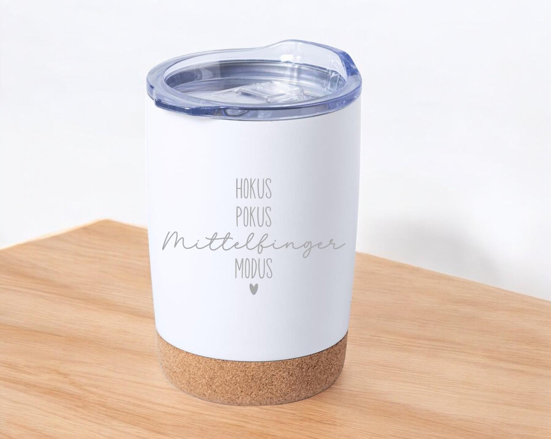 Thermobecher mit frechen Spruch, Tasse mit Spruch, Kaffeebecher, auf Wunsch mit Namen, Geschenk für Freundin, für unterwegs, Art.Nr. TB-9