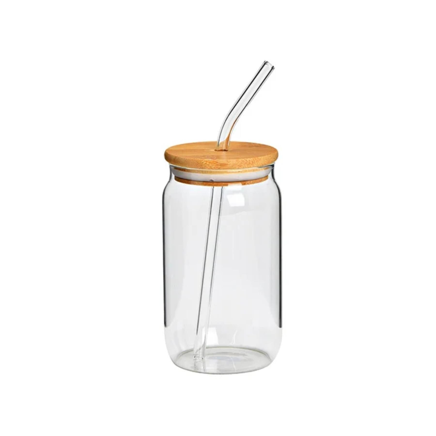 Trinkbecher mit Bambusdeckel und Glasstrohalm, Blumenmuster, To Go Becher, 350 ml, Becher mit Deckel, mit/ohne Personalisierung