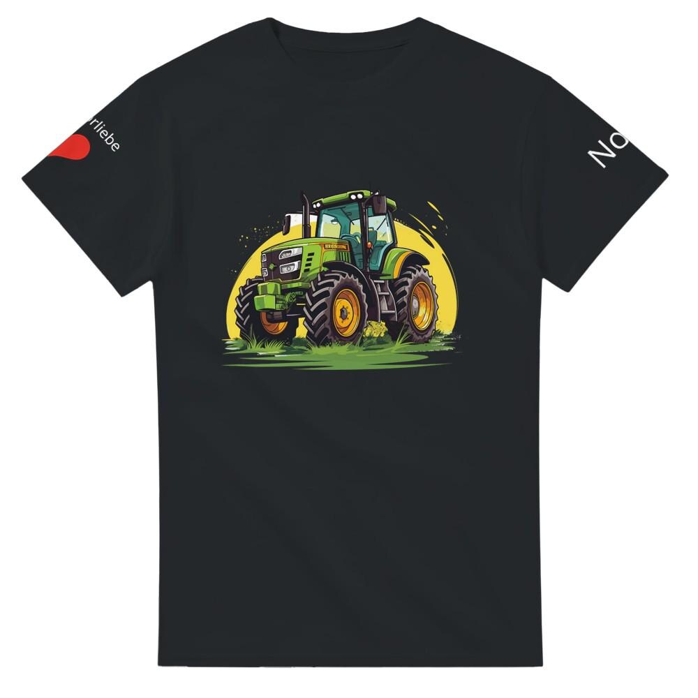 T-Shirt Traktorliebe, Gr. 98-164, auf Wunsch mit Namen, Geschenk für Traktorfans, Art.-Nr. BCTK301