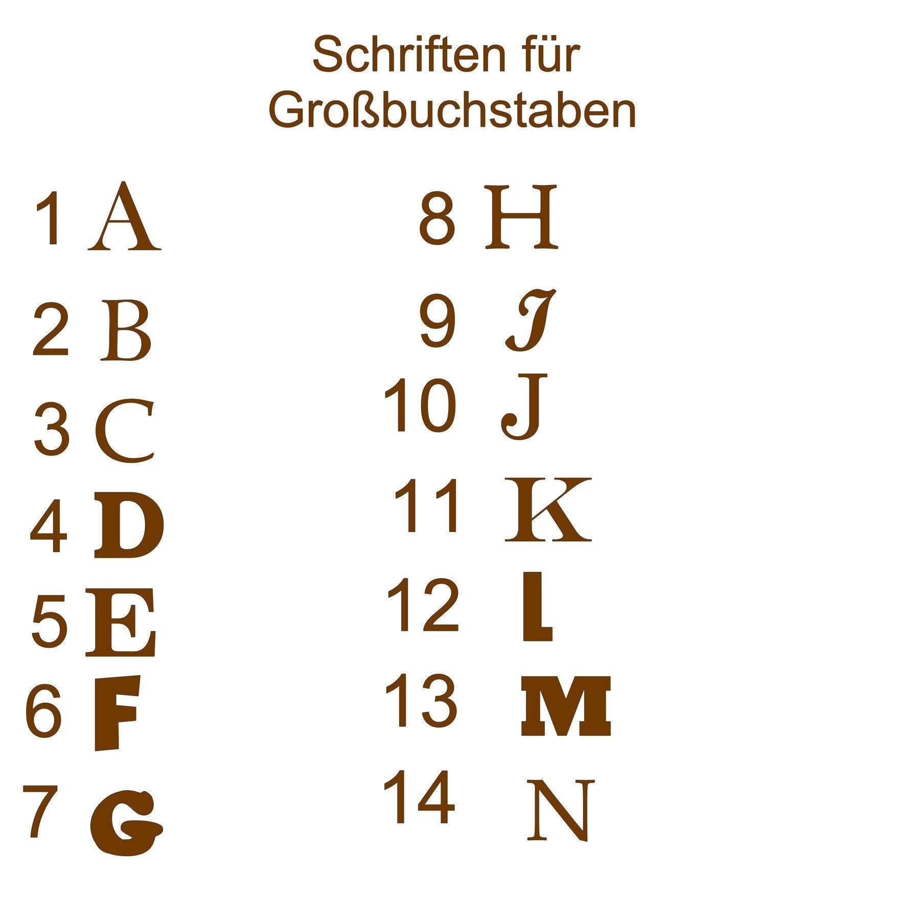 Trinkglas mit Namen
