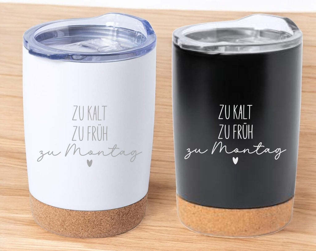 Thermobecher mit frechen Spruch, Tasse mit Spruch, Kaffeebecher, auf Wunsch mit Namen, Geschenk für Freundin, für unterwegs, Art.Nr. TB-19