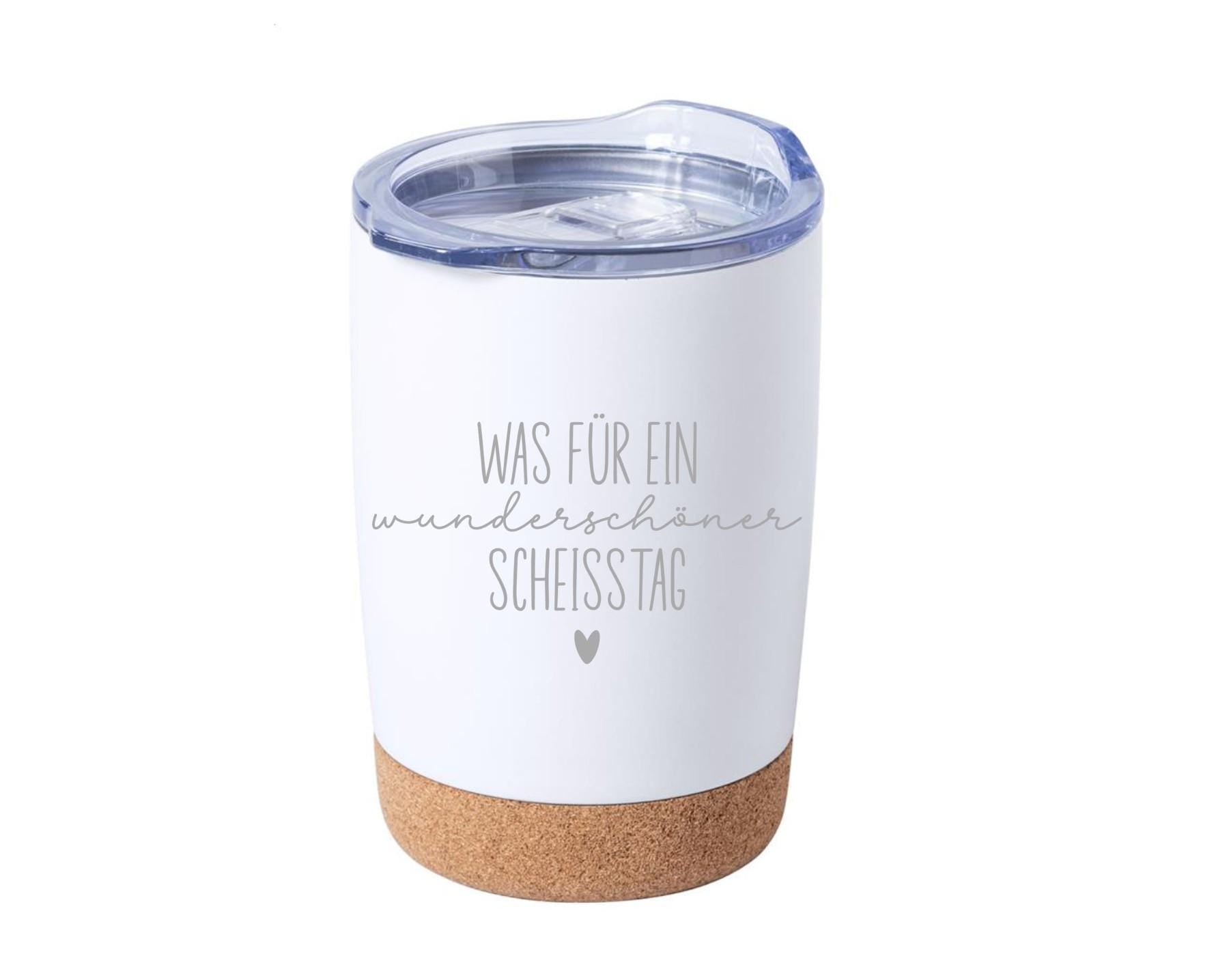 Thermobecher mit frechen Spruch, Tasse mit Spruch, Kaffeebecher, auf Wunsch mit Namen, Geschenk für Freundin, für unterwegs, Art.Nr. TB-14