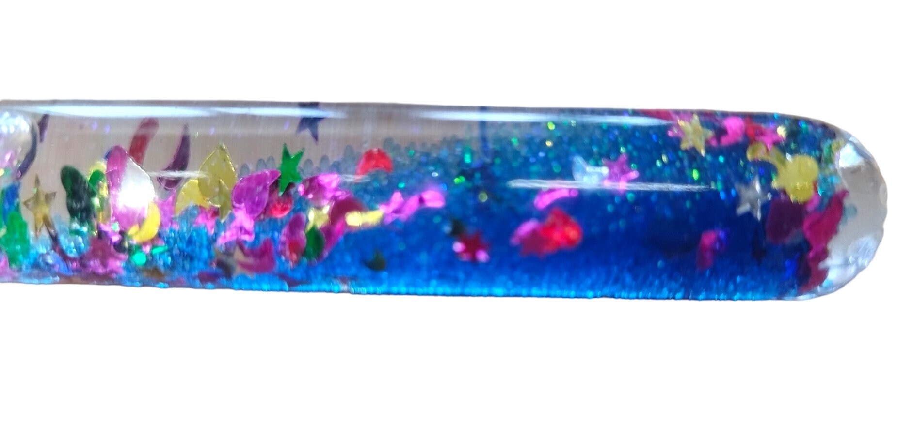 Schlüsselanhänger Gitterzauberstab, auf Wunsch personalisiert, Geschenk, Glitter, Glitzer, Zauberstab