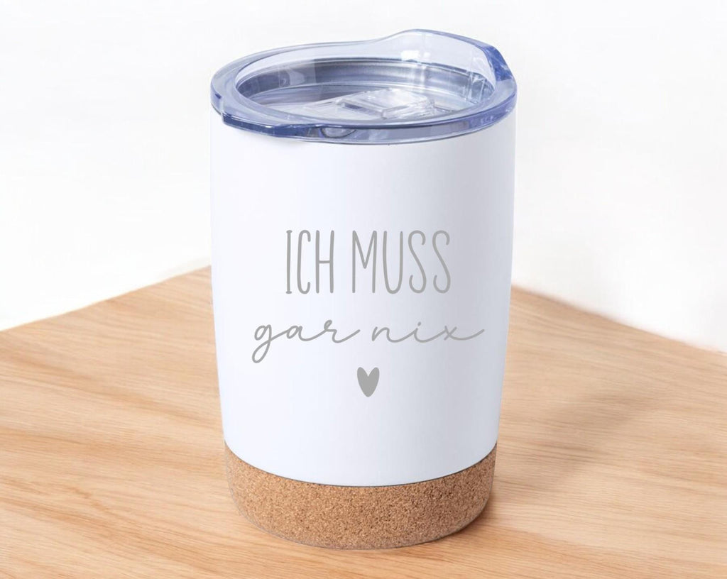 Thermobecher mit frechen Spruch, Tasse mit Spruch, Kaffeebecher, auf Wunsch mit Namen, Geschenk für Freundin, für unterwegs, Art.Nr. TB-11