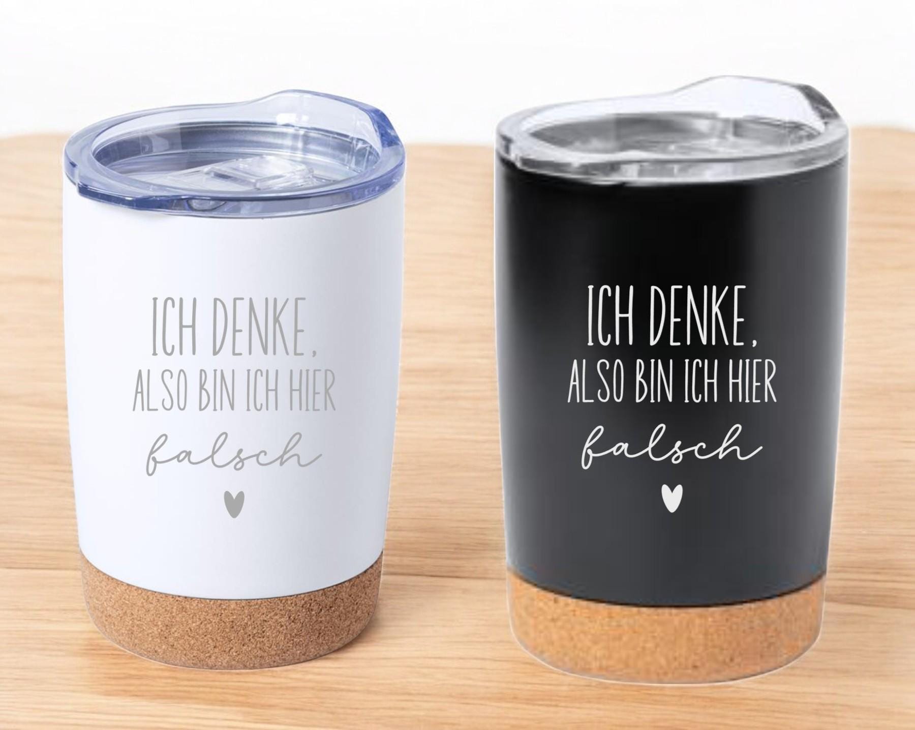 Thermobecher mit frechen Spruch, Tasse mit Spruch, Kaffeebecher, auf Wunsch mit Namen, Geschenk für Freundin, für unterwegs, Art.Nr. TB-10