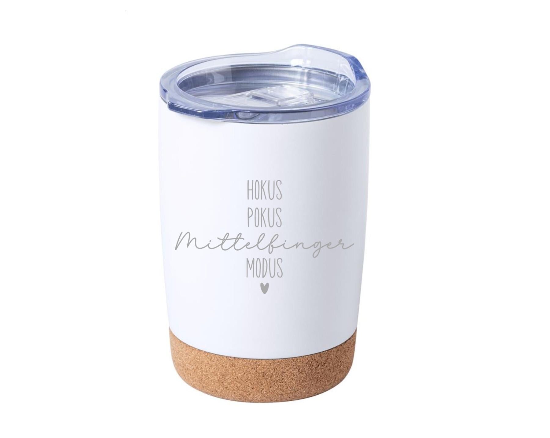 Thermobecher mit frechen Spruch, Tasse mit Spruch, Kaffeebecher, auf Wunsch mit Namen, Geschenk für Freundin, für unterwegs, Art.Nr. TB-9