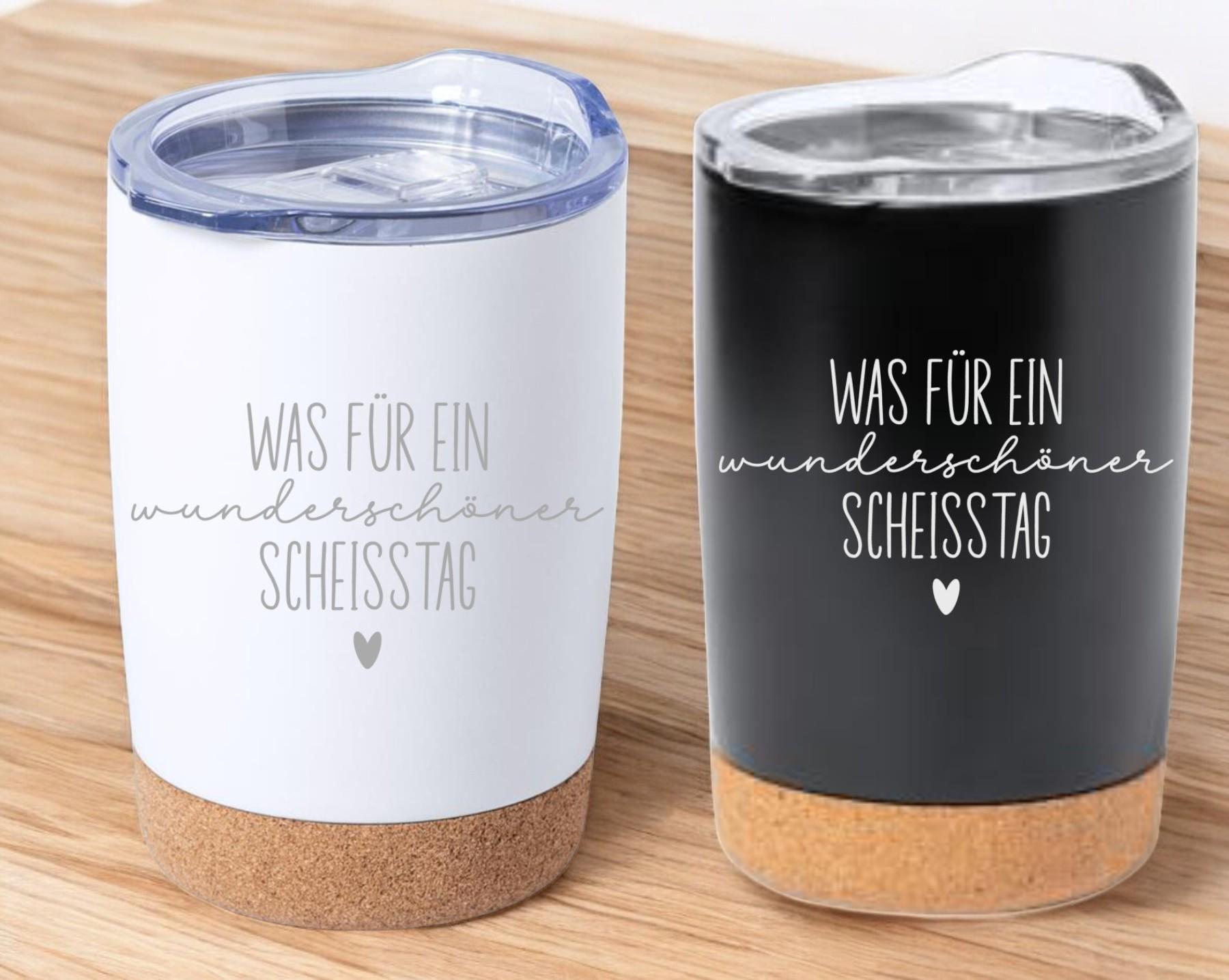 Thermobecher mit frechen Spruch, Tasse mit Spruch, Kaffeebecher, auf Wunsch mit Namen, Geschenk für Freundin, für unterwegs, Art.Nr. TB-14
