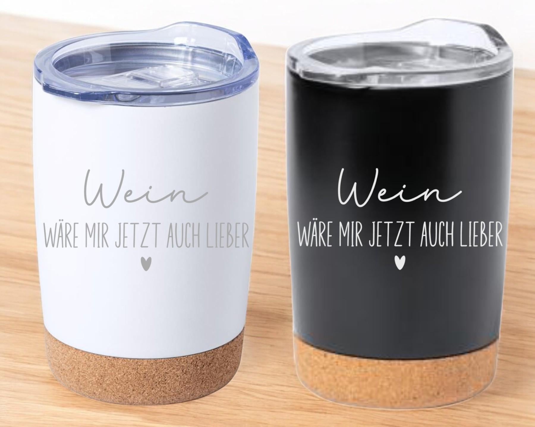 Thermobecher mit frechen Spruch, Tasse mit Spruch, Kaffeebecher, auf Wunsch mit Namen, Geschenk für Freundin, für unterwegs, Art.Nr. TB-14