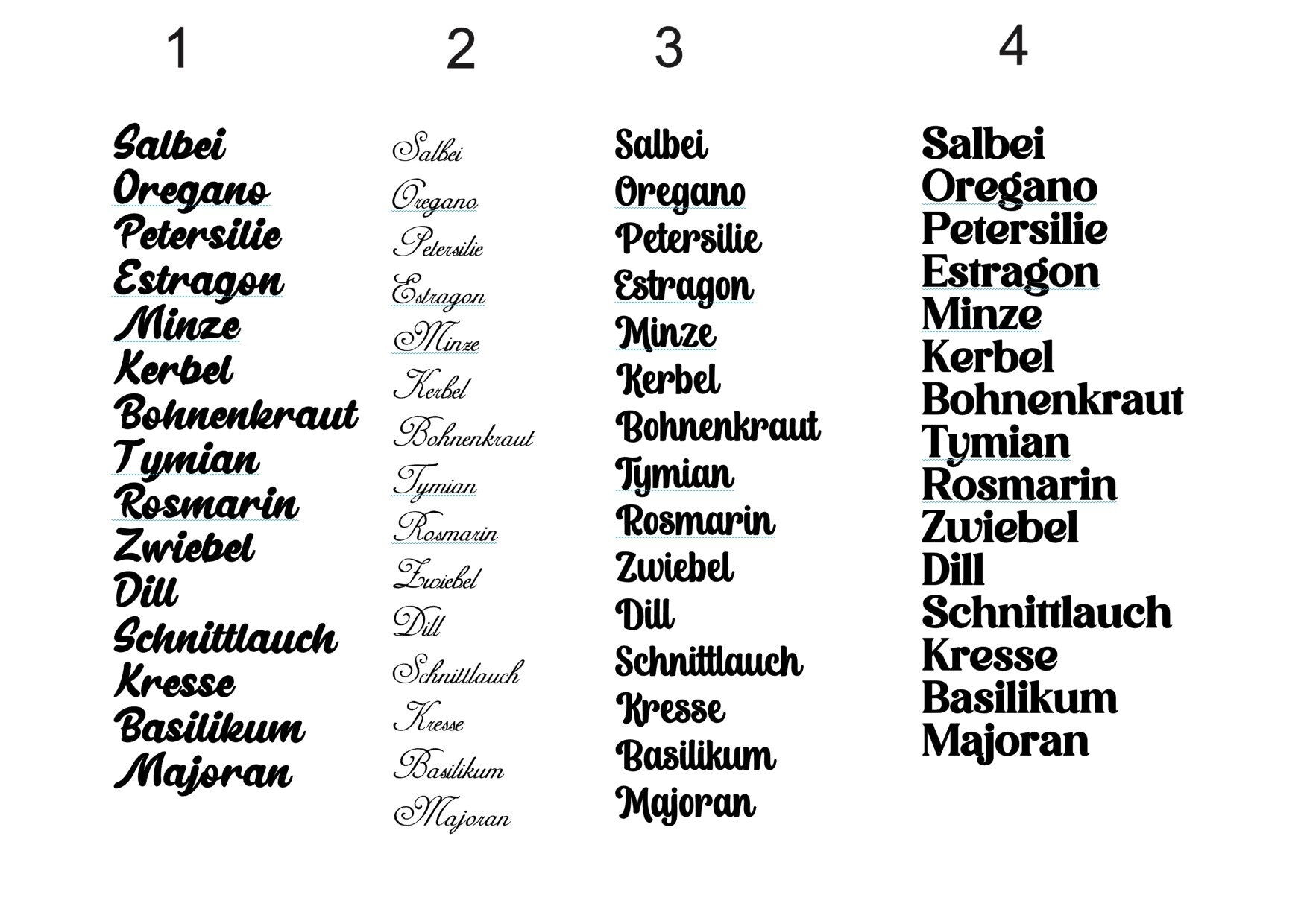 Kräuterstecker, Gemüsestecker, Gartenbeet, Gemüsebeet, Kräutertopf, Frühling, Garten, mit Wunschkräutern, aus Schiefer, unverwüstlich