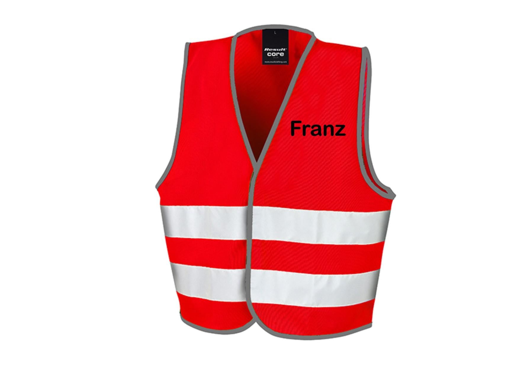 Feuerwehrmann Set, Rollenspiel, Einsatzleiter, personalisiert mit Namen, Weste + Helm, Fasching, Fastnacht, Kostüm, Feuerwehr, Art.-Nr. SSF1