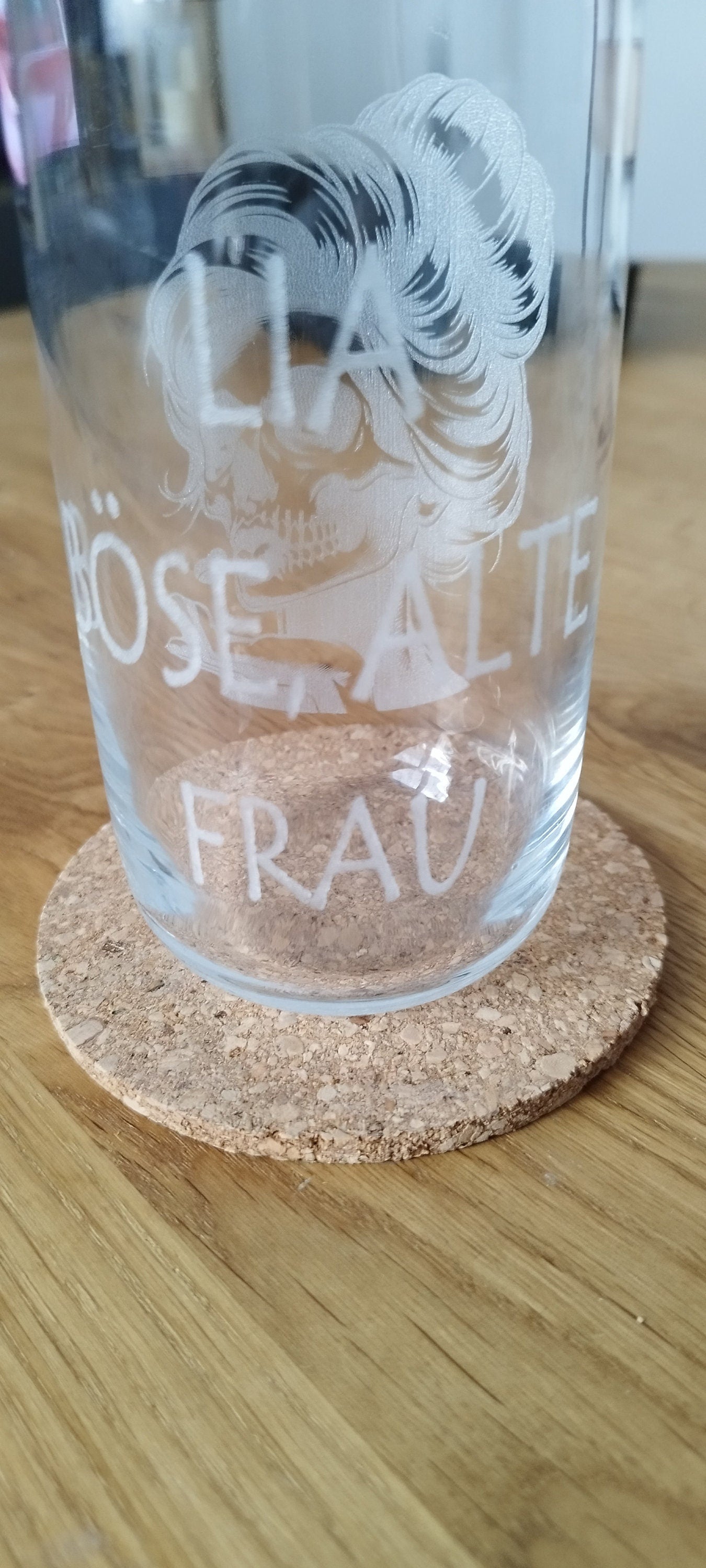Einzigartiges Funglas im Totenkopf-Design – Perfektes Geschenk für Sammler und Enthusiasten, Spaß-Geschenk, Skull Design