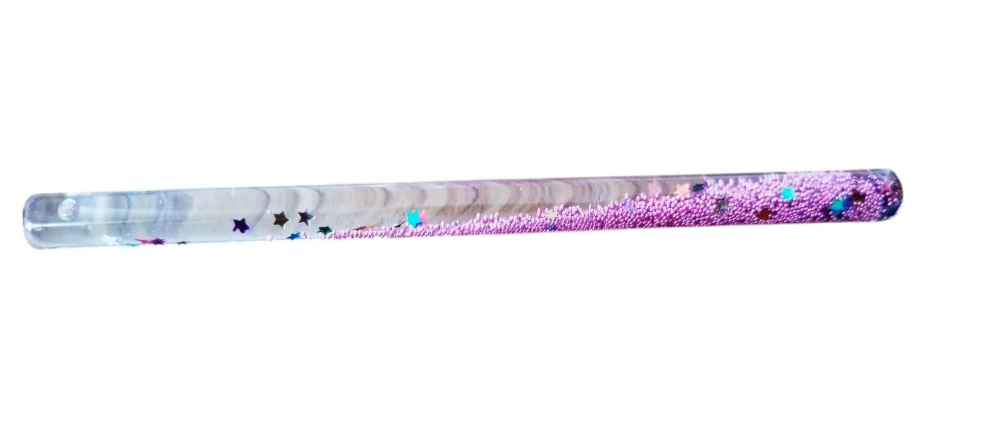 Kleiner Zauberstab mit einem Funken Magie! In versch. Farben, mit Glitter und Glitzer, 15 cm lang, als Geschenk für kleine Magier! A.-Nr. 01
