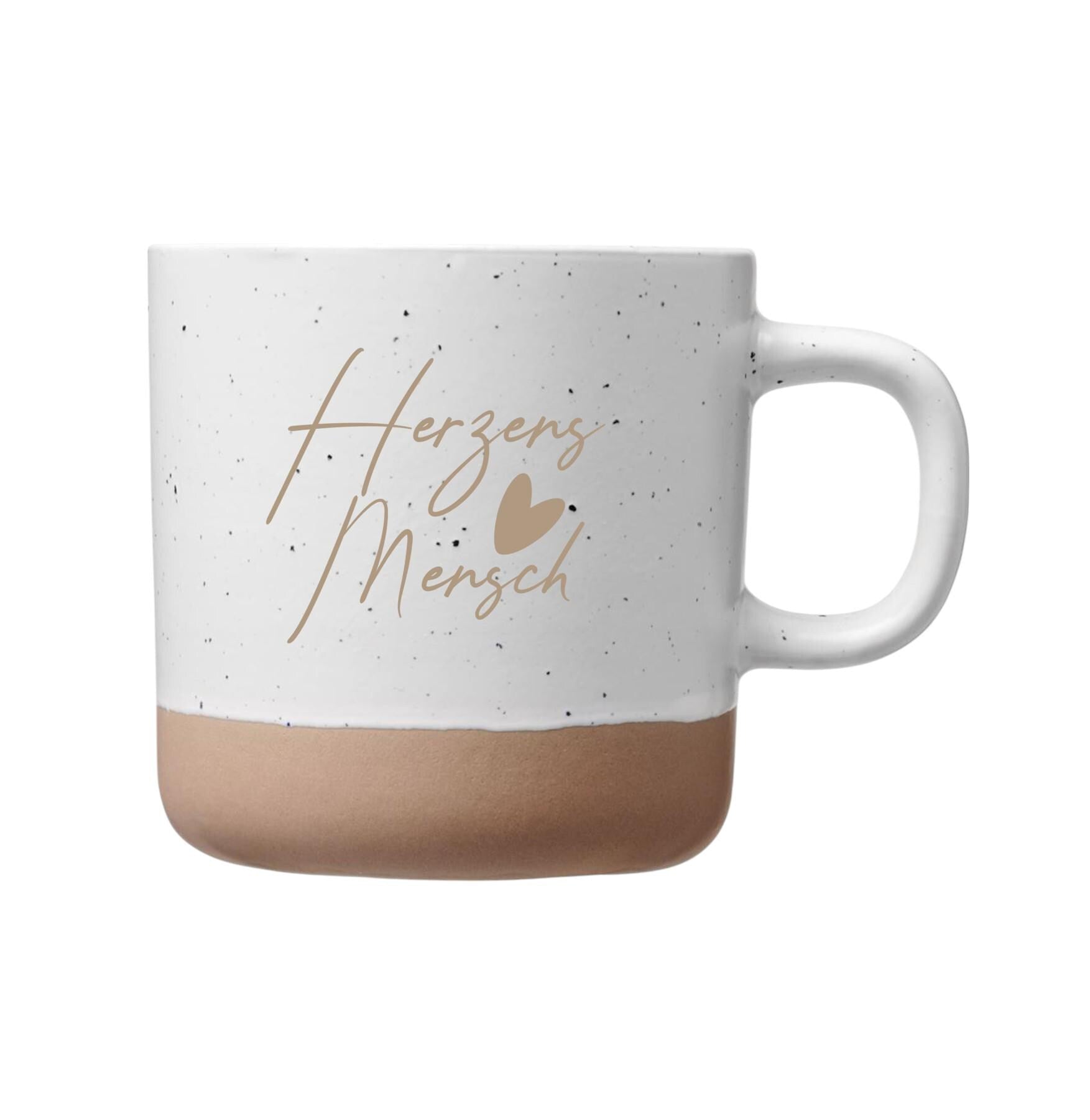 Personalisierte Tasse aus Keramik, Herzensmensch, versch. Varianten, Geschenk für die Freundin, Geschenk für Mama, mit Namen, Art.-Nr. KT1