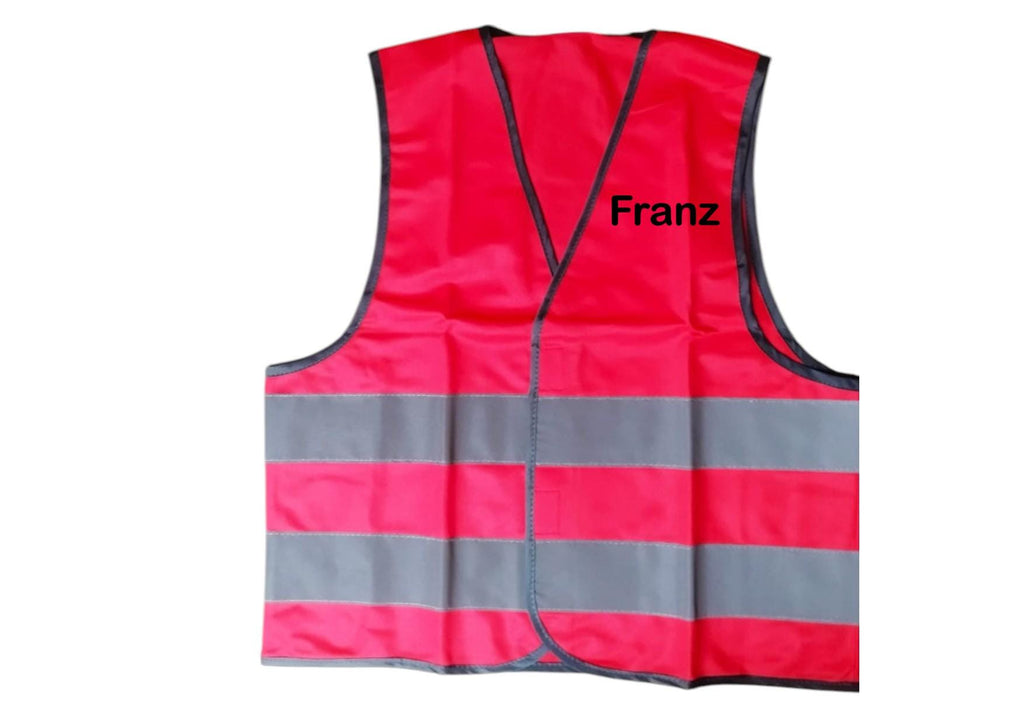 Feuerwehrmann Set, Rollenspiel, Einsatzleiter, personalisiert mit Namen, Weste + Helm, Fasching, Fastnacht, Kostüm, Feuerwehr, Art.-Nr. SSF1