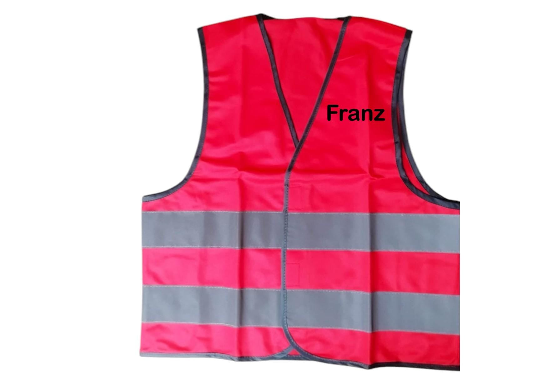 Feuerwehrmann Set, Rollenspiel, Einsatzleiter, personalisiert mit Namen, Weste + Helm, Fasching, Fastnacht, Kostüm, Feuerwehr, Art.-Nr. SSF1