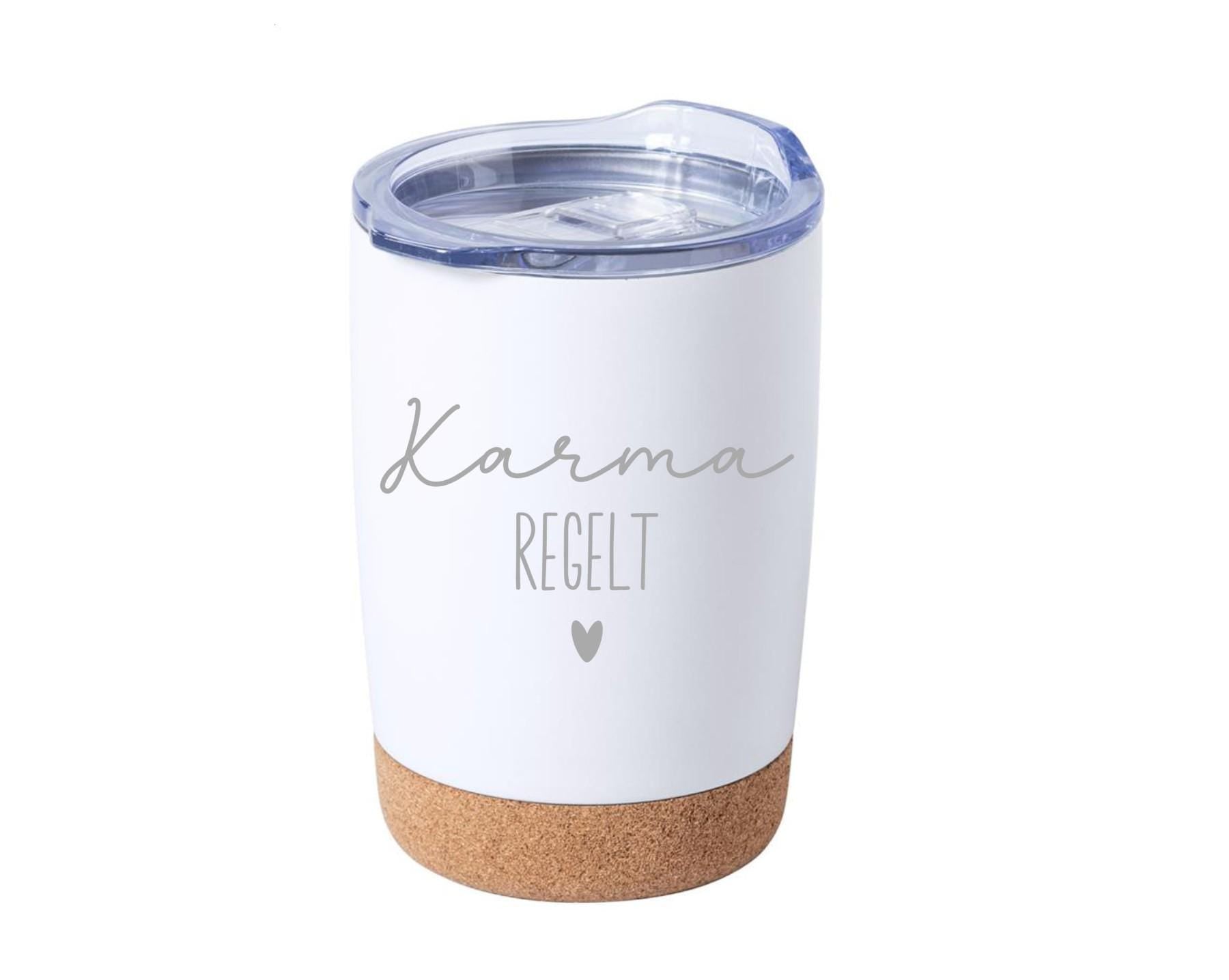 Thermobecher mit frechen Spruch, Tasse mit Spruch, Kaffeebecher, auf Wunsch mit Namen, Geschenk für Freundin, für unterwegs, Art.Nr. TB-12