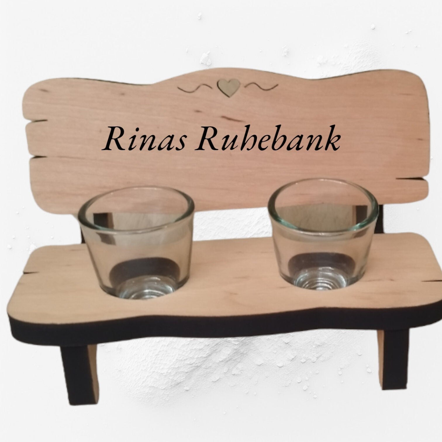 Holz Schnapsbank, mit 2, 4 oder 6 Gläsern, Wunschtext, Geschenk zum Geburtstag, Jubiläum und vielen anderen Anlässen
