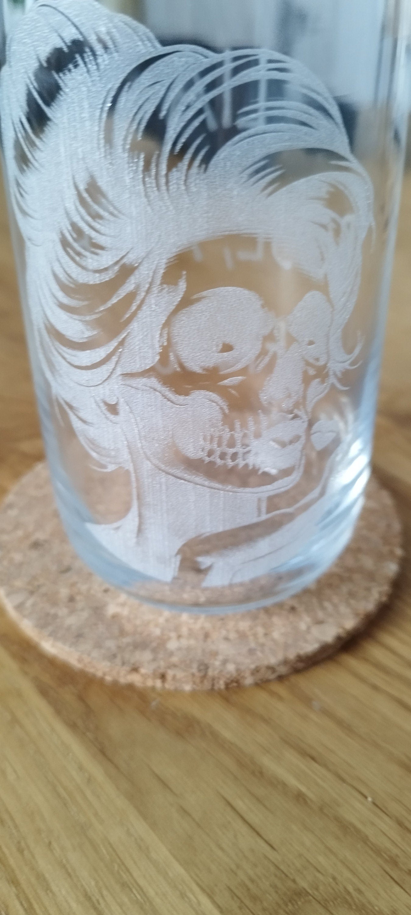 Einzigartiges Funglas im Totenkopf-Design – Perfektes Geschenk für Sammler und Enthusiasten, Spaß-Geschenk, Skull Design