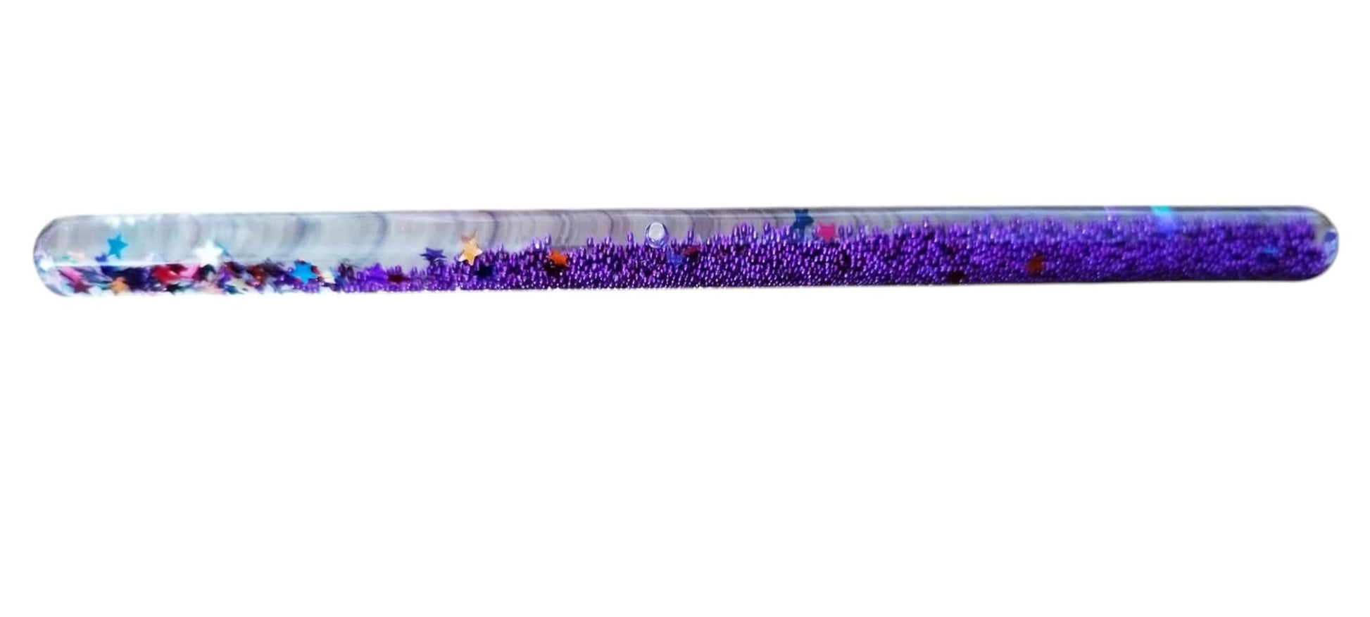 Kleiner Zauberstab mit einem Funken Magie! In versch. Farben, mit Glitter und Glitzer, 15 cm lang, als Geschenk für kleine Magier! A.-Nr. 01