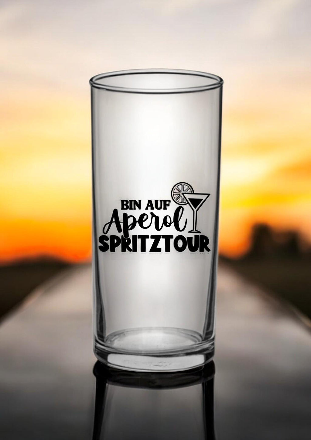 Aperol Glas, Cocktailglas, mit Gravur, Aperol Spritzglas, Geschenk für Cocktailtrinker, a. Wunsch Namensgravur, Mädels Abend, Art.-Nr.LDG1
