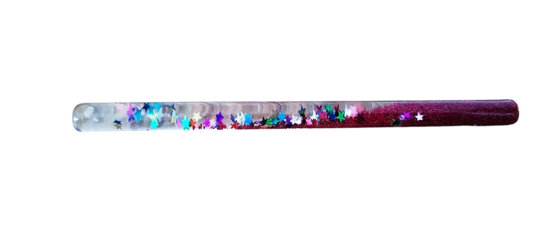 Kleiner Zauberstab mit einem Funken Magie! In versch. Farben, mit Glitter und Glitzer, 15 cm lang, als Geschenk für kleine Magier! A.-Nr. 01