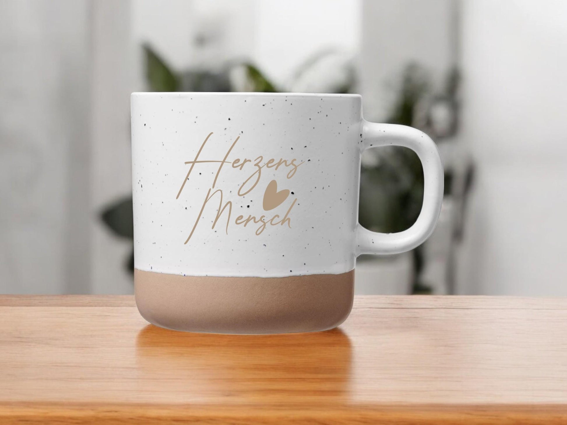 Personalisierte Tasse aus Keramik, Herzensmensch, versch. Varianten, Geschenk für die Freundin, Geschenk für Mama, mit Namen, Art.-Nr. KT1