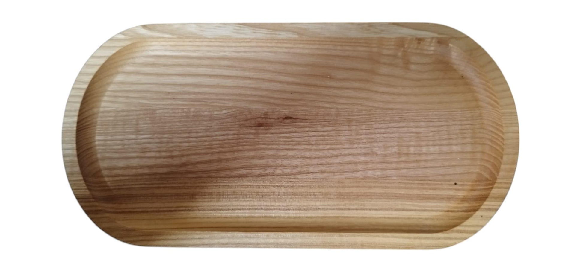 Edle Geschenkidee Liebe Holz Tablett, Esche, 30x14,5x2 cm, robust + stabil, Servierplatte, Deko Geschenk, mit oder ohne Gravur, Art.-Nr. ST1