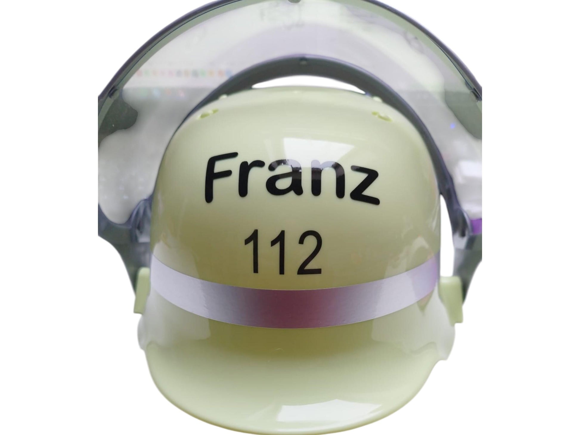 Feuerwehrmann Set, Rollenspiel, Einsatzleiter, personalisiert mit Namen, Weste + Helm, Fasching, Fastnacht, Kostüm, Feuerwehr, Art.-Nr. SSF1