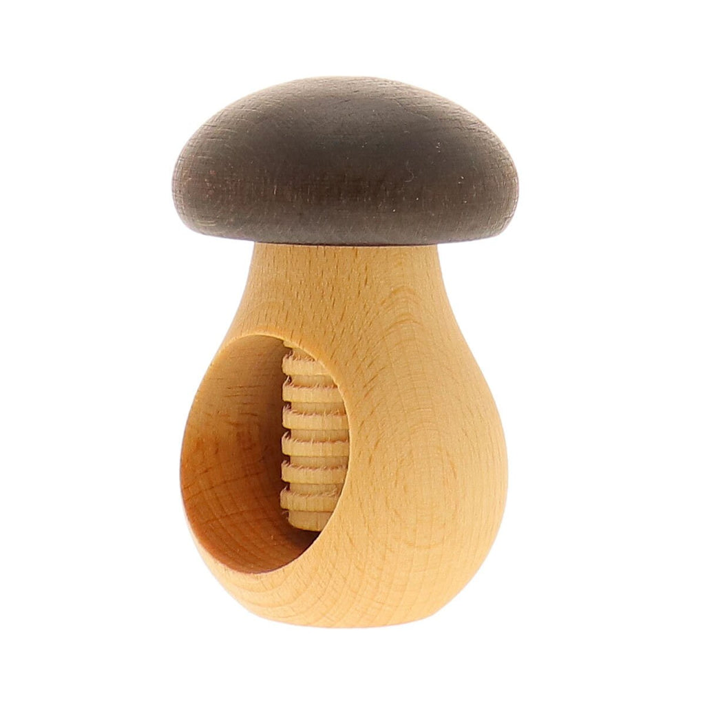 Nussknacker Pilz, Massiv Holz, Nüsse knacken, personalisiert