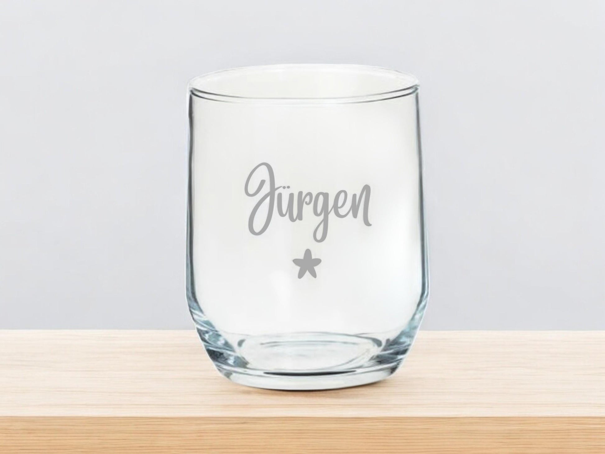 Geschenkidee Trinkglas mit Gravur Namen, Gastgeschenke, Mitgebsel mit Mehrwert, Familiengläser, gedeckte Tafel, versch. Icons, Art.-Nr.NG1