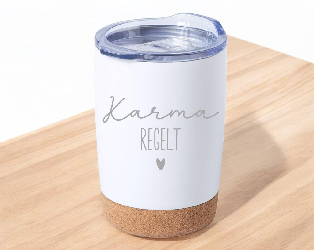 Thermobecher mit frechen Spruch, Tasse mit Spruch, Kaffeebecher, auf Wunsch mit Namen, Geschenk für Freundin, für unterwegs, Art.Nr. TB-12