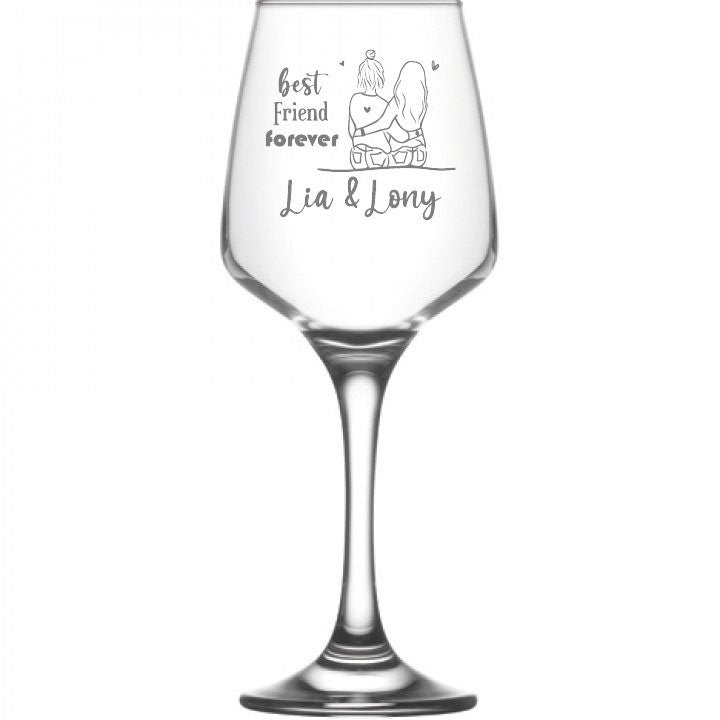 Weinglas mit Gravur für einen besonderen Menschen! Personalisiert mit Wunschnamen, Geschenk zu vielen Gelegenheiten.