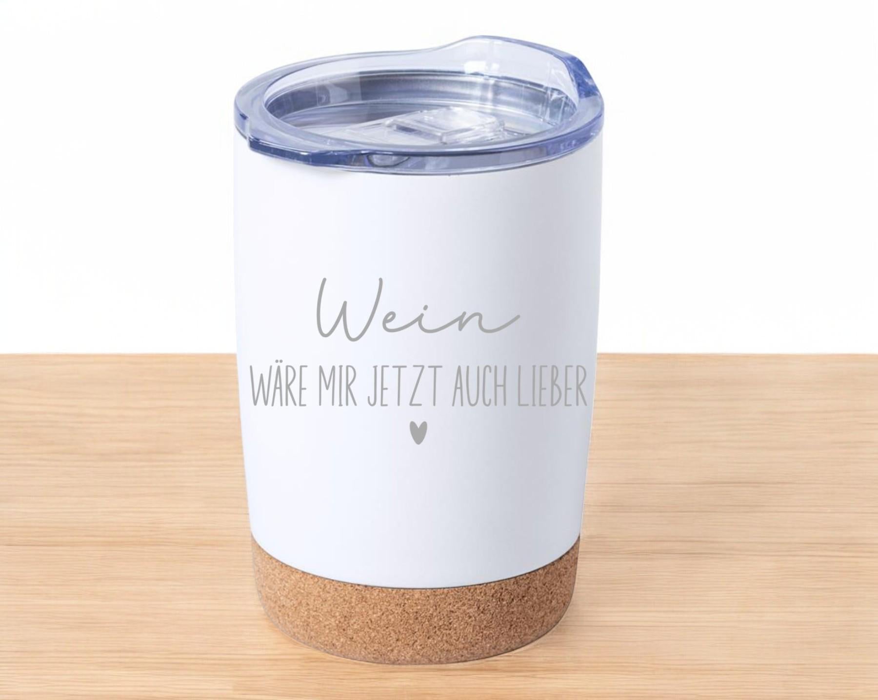 Thermobecher mit frechen Spruch, Tasse mit Spruch, Kaffeebecher, auf Wunsch mit Namen, Geschenk für Freundin, für unterwegs, Art.Nr. TB-14