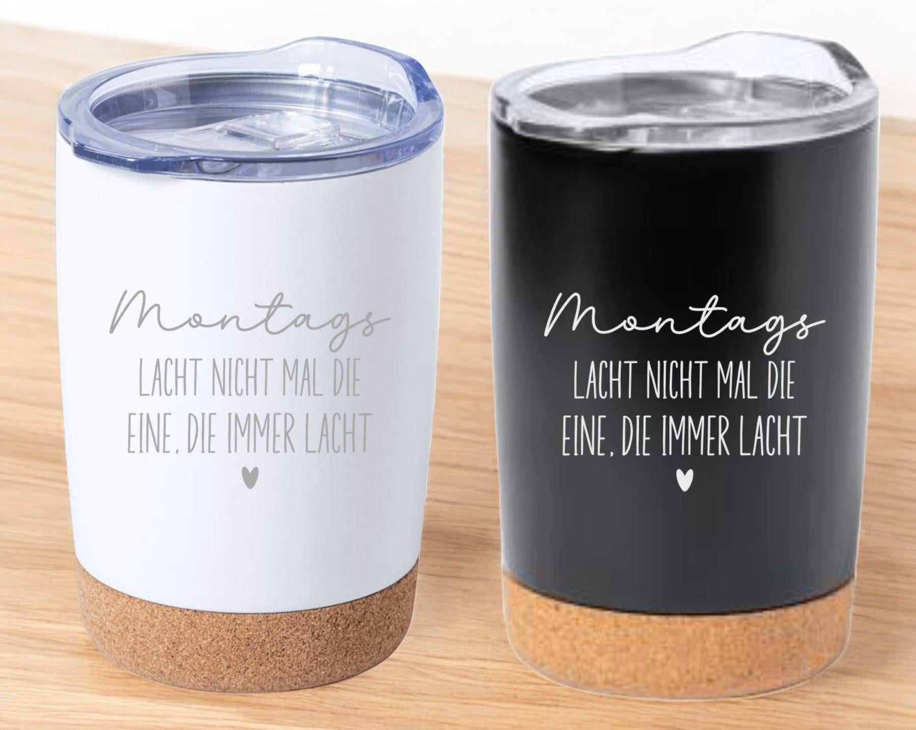 Thermobecher mit frechen Spruch, Tasse mit Spruch, Kaffeebecher, auf Wunsch mit Namen, Geschenk für Freundin, für unterwegs, Art.Nr. TB-13