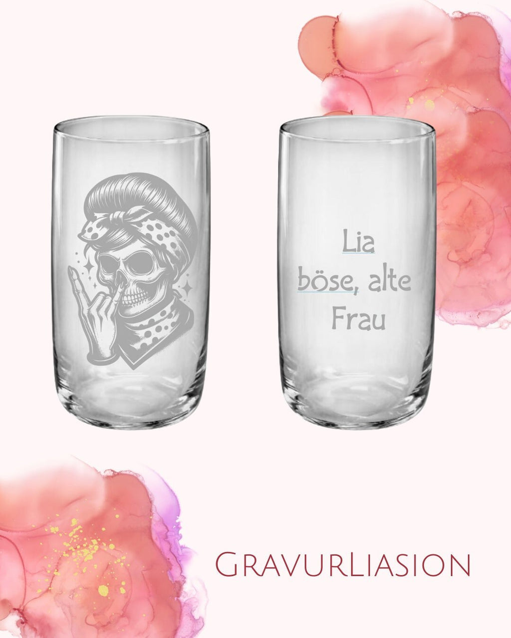 Einzigartiges Funglas im Totenkopf-Design – Perfektes Geschenk für Sammler und Enthusiasten, Spaß-Geschenk, Skull Design