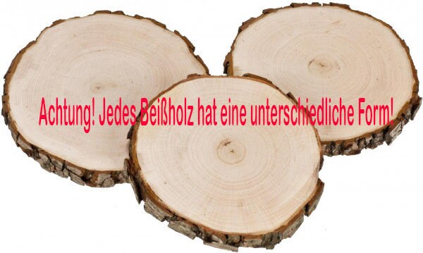 Lustiges Geschenk Beissholz, Nicht ärgern, sondern beissen, mit Lederband, auch für unterwegs