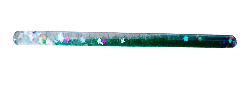 Kleiner Zauberstab mit einem Funken Magie! In versch. Farben, mit Glitter und Glitzer, 15 cm lang, als Geschenk für kleine Magier! A.-Nr. 01