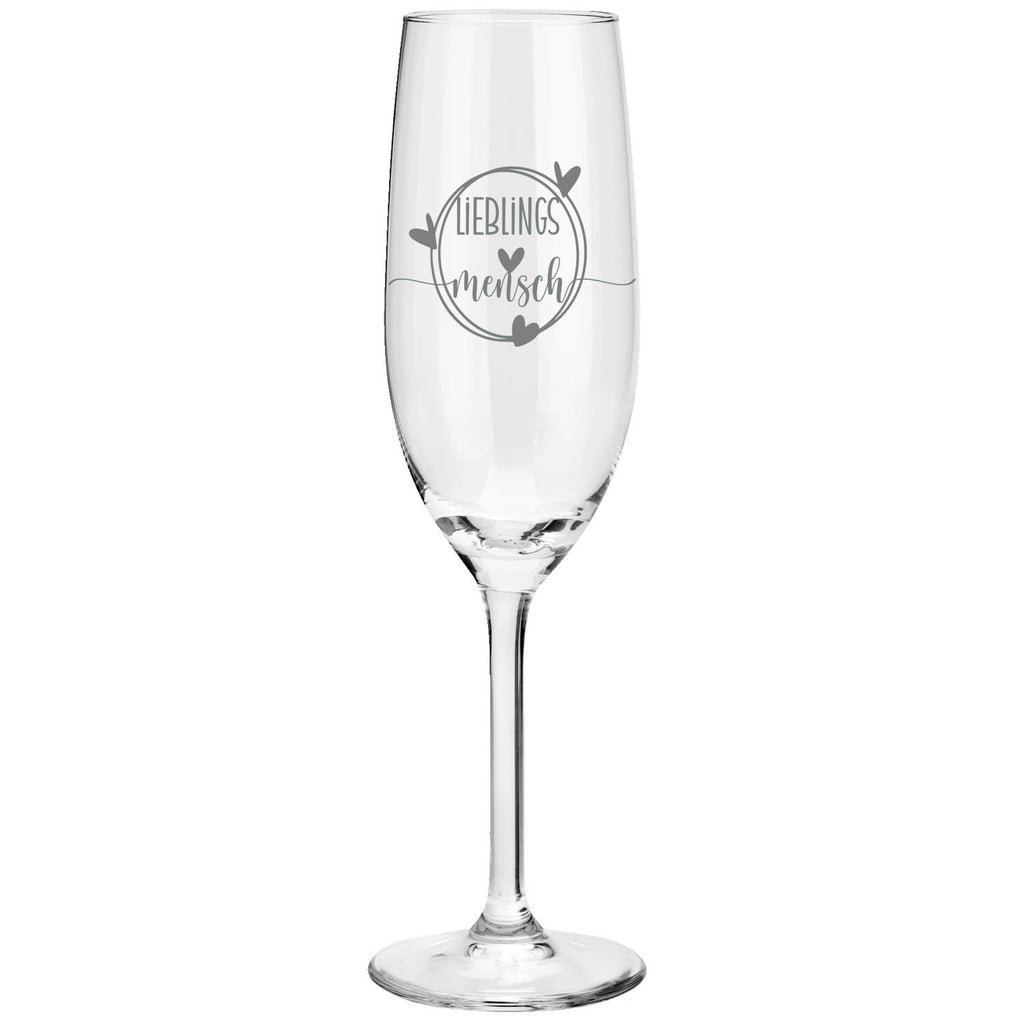 Personalisiertes Sektglas mit Monogramm - Das perfekte Geschenk für jeden Anlass! mit Gravur, Geschenk für beste Freundin, Frau, Mama uvm.